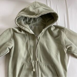 Brandy Melville Sage Green Oversized Jacket One Size